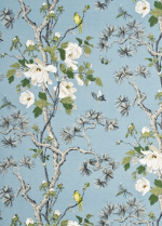 GP & J BAKER TREE PEONY FABRIC